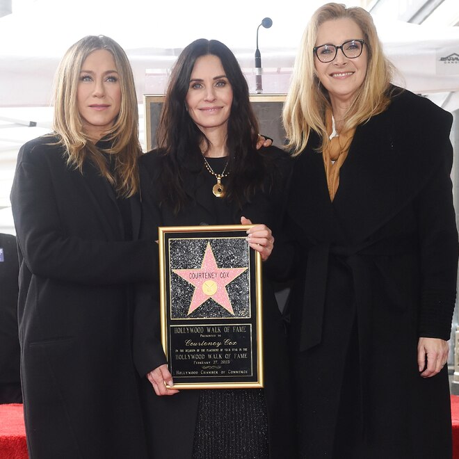 Courteney Cox Honored With Star On The Hollywood Walk Of Fame
